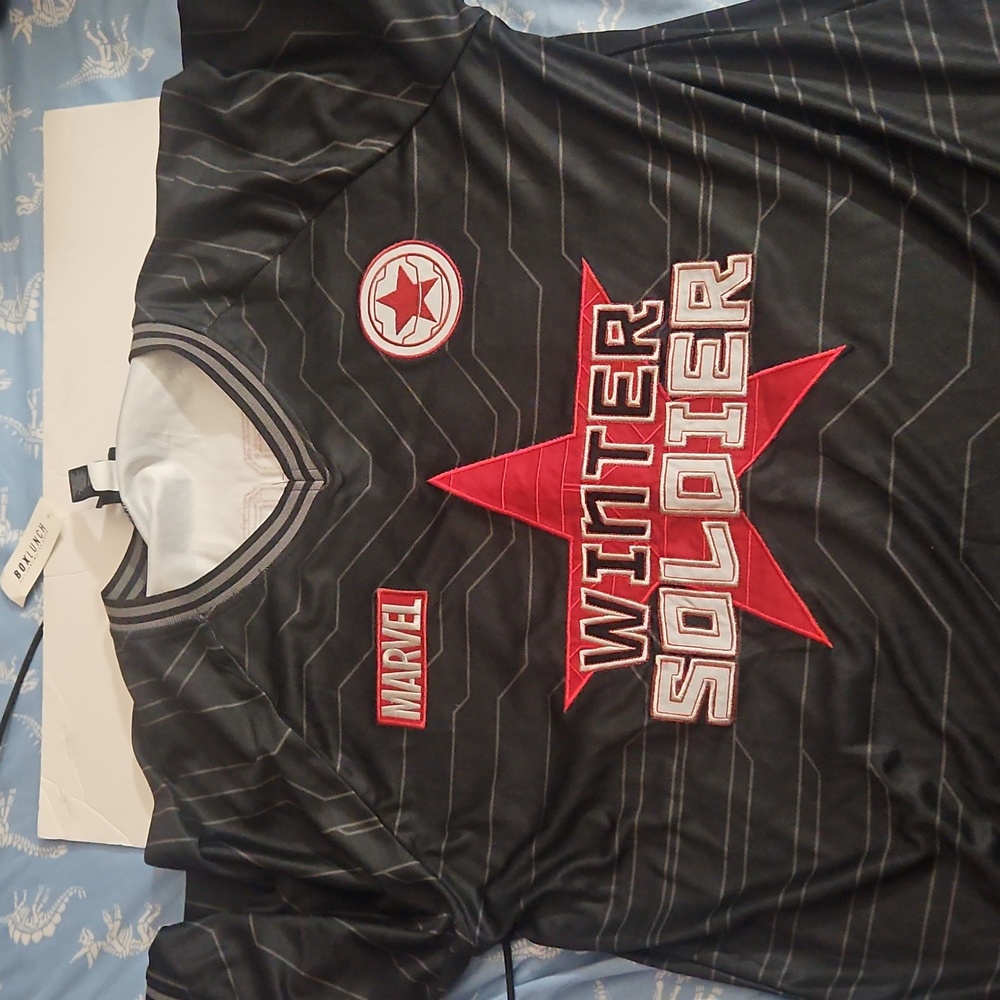 Marvel Winter Soldier Jersey - Boxlunch Exclusive
